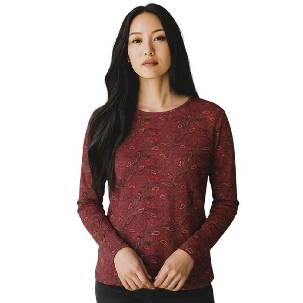 Kim Rogers Paisley long sleeve